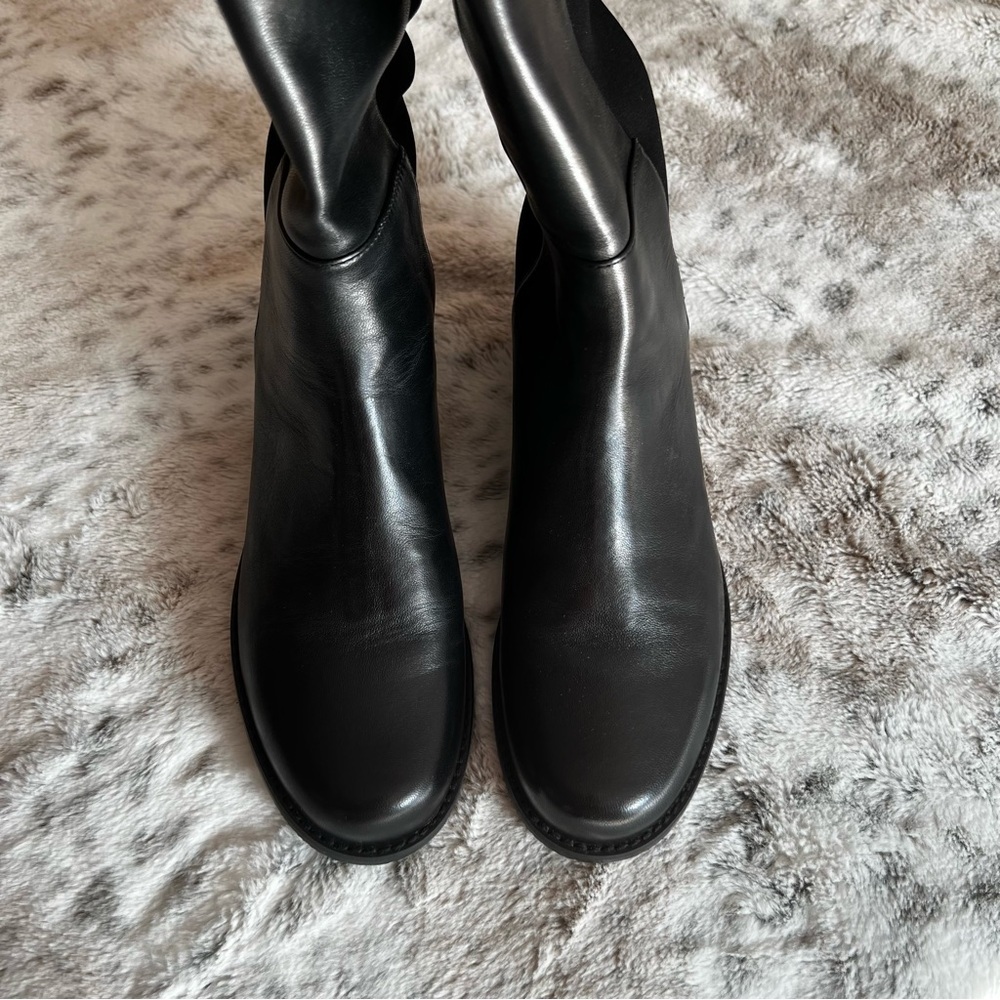 New Stuart Weitzman Nappa Leather 5050 Over the Knee Leather Boots sz 5.5 - Picture 7 of 15